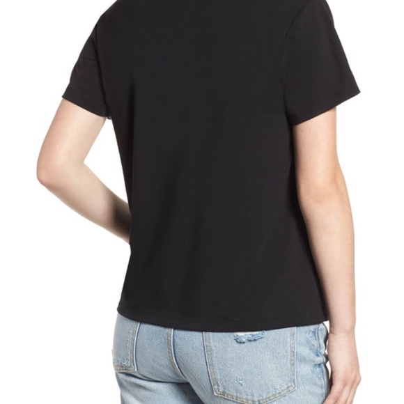 NWT Nordstrom Faux Pearl Tee - Picture 2 of 7